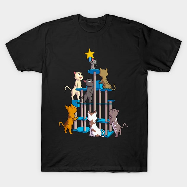 Cat Condo T-Shirt by maxdax